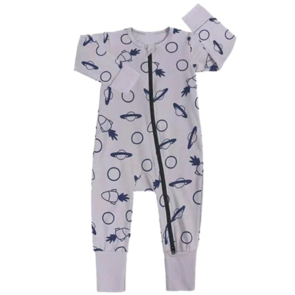 Sleep & Play One-Piece Bodysuit Sleeper - Picture 1 of 7